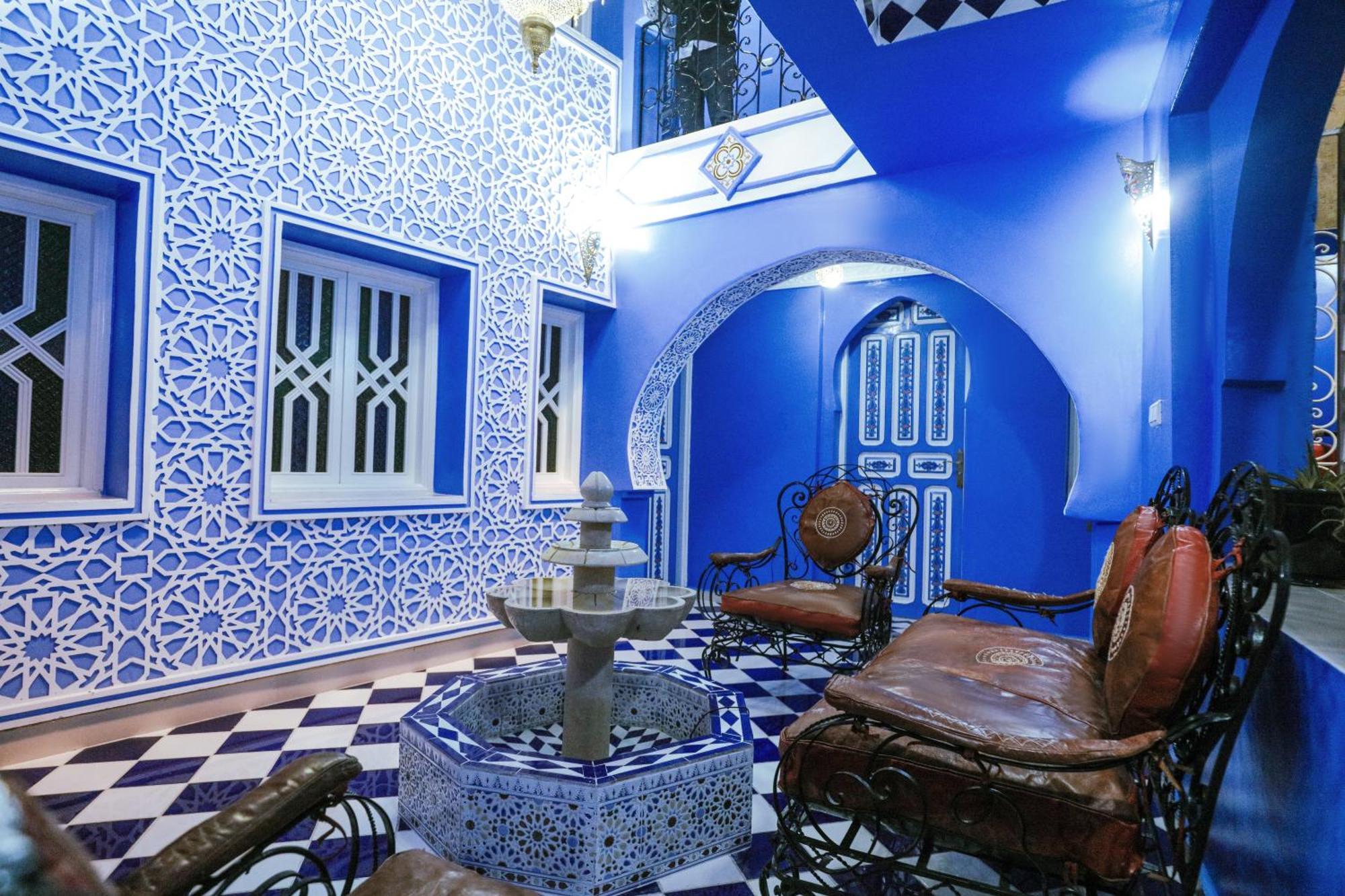 Riad Chengli 蓝城里 Chefchaouen Buitenkant foto