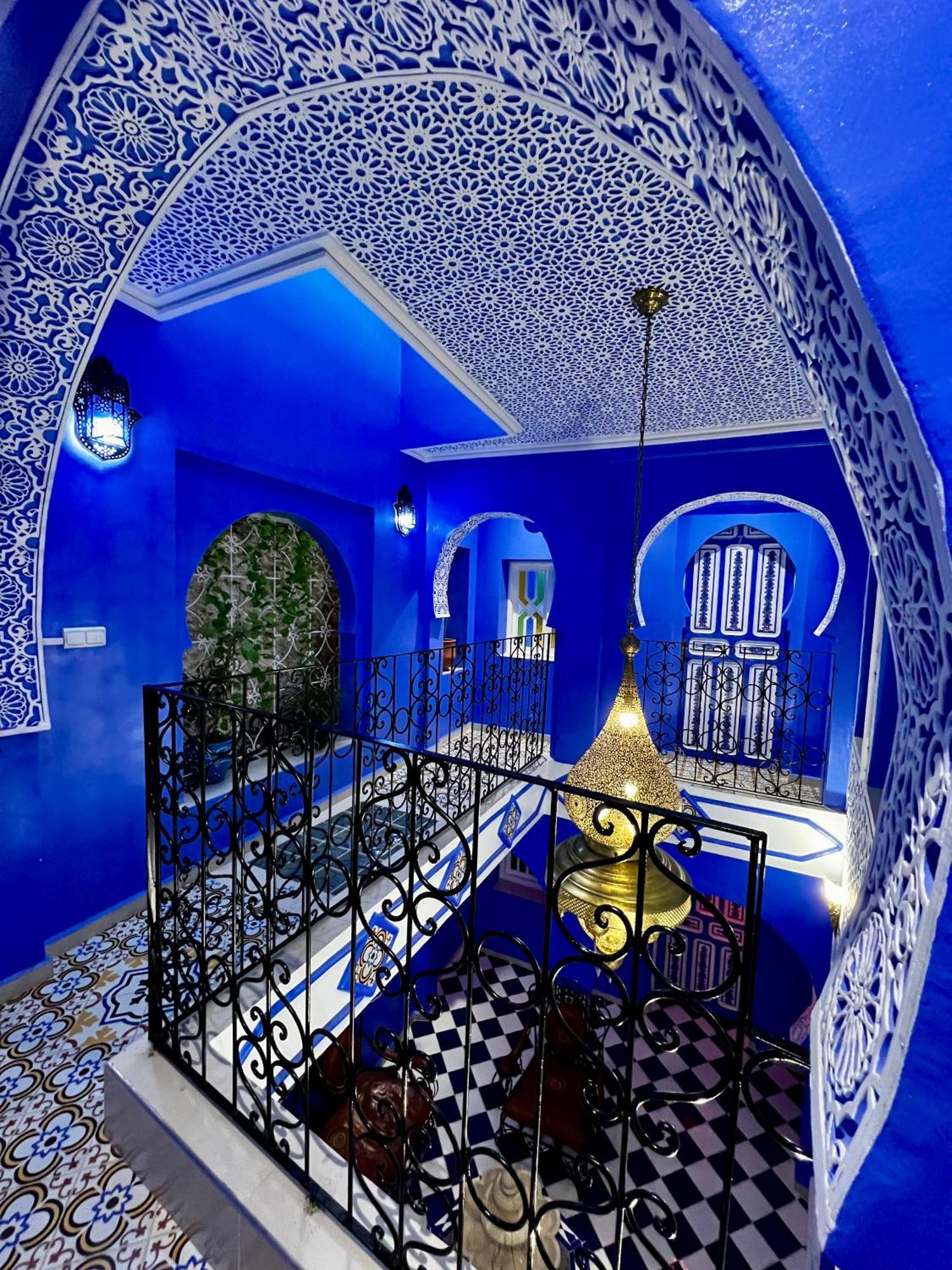 Riad Chengli 蓝城里 Chefchaouen Buitenkant foto